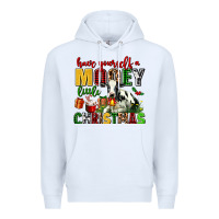 White have yourself a mooey little christmas Premium Hoodie - AdoDesignShop