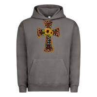 Pigment Tornado leopard gemstone sunflower cross Urban Hoodie - JahusDesignShop