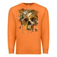 Carrot Flower Skeleton Bees Premium Sweatshirt - RanaPortraitStore