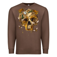 Chestnut Flower Skeleton Bees Premium Sweatshirt - RanaPortraitStore