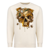Sandshell Flower Skeleton Bees Premium Sweatshirt - RanaPortraitStore