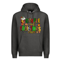 Charcoal Heather coffee and christmas cheer Premium Hoodie - AdoDesignShop