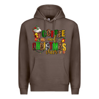 Coffee coffee and christmas cheer Premium Hoodie - AdoDesignShop