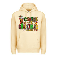 Pina Colada coffee and christmas cheer Premium Hoodie - AdoDesignShop