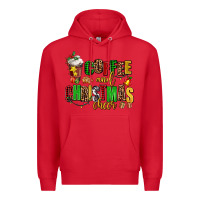 Red coffee and christmas cheer Premium Hoodie - AdoDesignShop