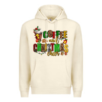 Sandshell coffee and christmas cheer Premium Hoodie - AdoDesignShop