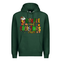 Sports Green coffee and christmas cheer Premium Hoodie - AdoDesignShop