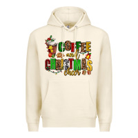 Tofu coffee and christmas cheer Premium Hoodie - AdoDesignShop