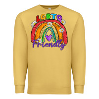 Antique Gold lgbtq friendly Premium Sweatshirt - Zillion Design Studio