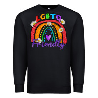 Black lgbtq friendly Premium Sweatshirt - Zillion Design Studio
