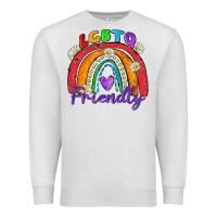 Oatmeal Heather lgbtq friendly Premium Sweatshirt - Zillion Design Studio