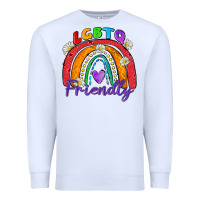White lgbtq friendly Premium Sweatshirt - Zillion Design Studio