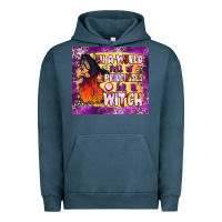Pigment Midnight Navy in a world full of princesses be a witch tumbler Urban Hoodie - BundleAndBundleShop