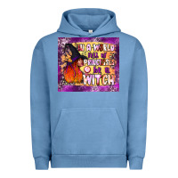 Pigment Pebble Blue in a world full of princesses be a witch tumbler Urban Hoodie - BundleAndBundleShop