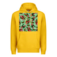 Lemon christmas candy cane seamless pattern Premium Hoodie - BundleAndBundleShop