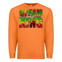 Carrot dream like king with crown Premium Sweatshirt - texasbilliewilder
