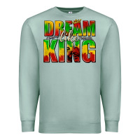 Seafoam dream like king with crown Premium Sweatshirt - texasbilliewilder
