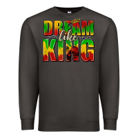 Smoke dream like king with crown Premium Sweatshirt - texasbilliewilder