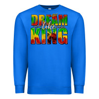 True Royal dream like king with crown Premium Sweatshirt - texasbilliewilder