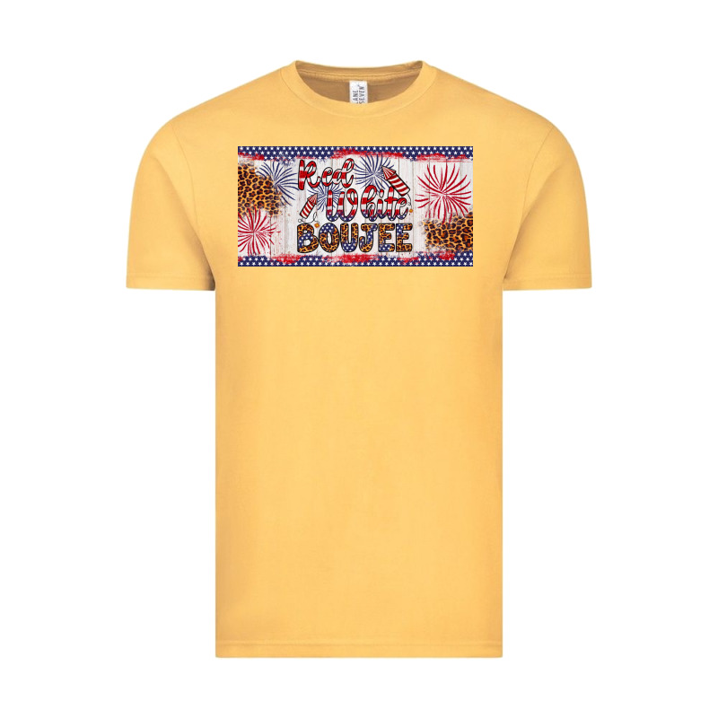 Red White Boujee Vintage Tee by Artiststas | Teevron