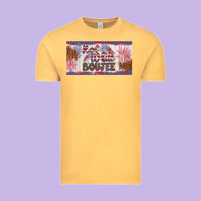 Red White Boujee Vintage Tee Designed By Artiststas