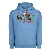 Pigment Pebble Blue easter true story Urban Hoodie - JahusDesignShop