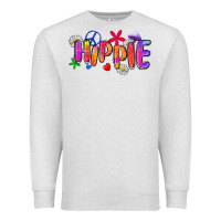 Oatmeal Heather hippie Premium Sweatshirt - Zillion Design Studio