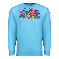 Ocean Blue hippie Premium Sweatshirt - Zillion Design Studio