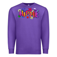 Purple hippie Premium Sweatshirt - Zillion Design Studio