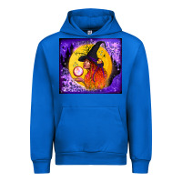 Cobalt witch with crystal ball tumbler Urban Hoodie - BundleAndBundleShop