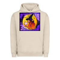 Pigment French Oak witch with crystal ball tumbler Urban Hoodie - BundleAndBundleShop
