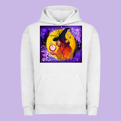 Witch With Crystal Ball Tumbler Urban Hoodie Designed By Bundleandbundleshop
