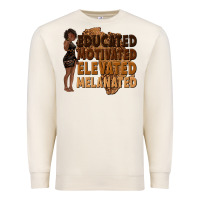Sandshell educated motivated elevated melanated Premium Sweatshirt - texasbilliewilder