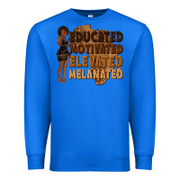True Royal educated motivated elevated melanated Premium Sweatshirt - texasbilliewilder