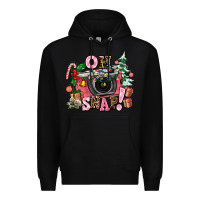 Black christmas oh snap Premium Hoodie - AdoDesignShop