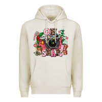 Oatmeal Heather christmas oh snap Premium Hoodie - AdoDesignShop