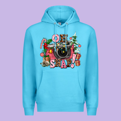 Christmas Oh Snap Premium Hoodie Designed By Adodesignshop