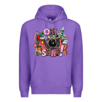 Purple christmas oh snap Premium Hoodie - AdoDesignShop
