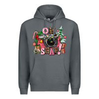 Rock christmas oh snap Premium Hoodie - AdoDesignShop