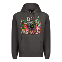 Smoke christmas oh snap Premium Hoodie - AdoDesignShop