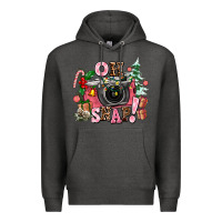 Charcoal Heather christmas oh snap Premium Hoodie - AdoDesignShop