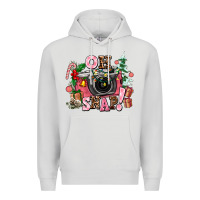 Dove Grey christmas oh snap Premium Hoodie - AdoDesignShop