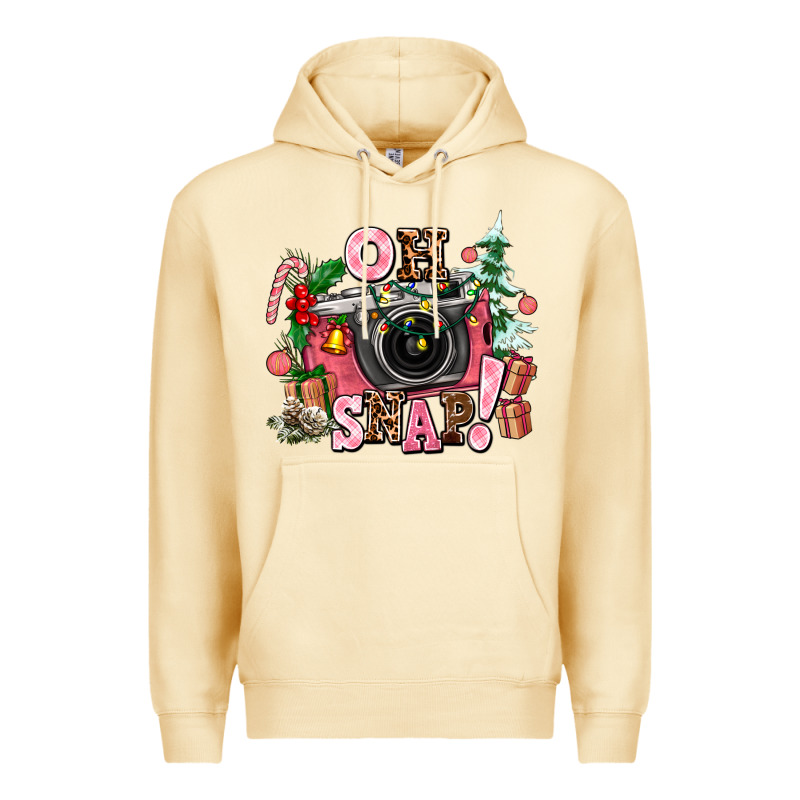 Christmas Oh Snap Premium Hoodie by AdoDesignShop | Teevron