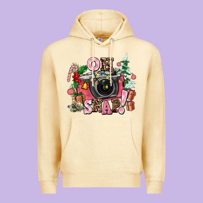 Christmas Oh Snap Premium Hoodie Designed By Adodesignshop