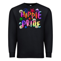 Black hippie pride Premium Sweatshirt - Zillion Design Studio