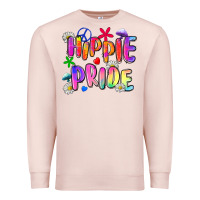 Pale Pink hippie pride Premium Sweatshirt - Zillion Design Studio