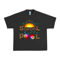 Pigment Black bye bye school hello pool Urban Heavy Tee - Artiststas