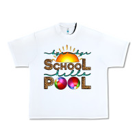 White bye bye school hello pool Urban Heavy Tee - Artiststas
