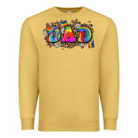 Antique Gold dad pride Premium Sweatshirt - Zillion Design Studio