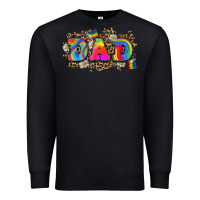 Black dad pride Premium Sweatshirt - Zillion Design Studio